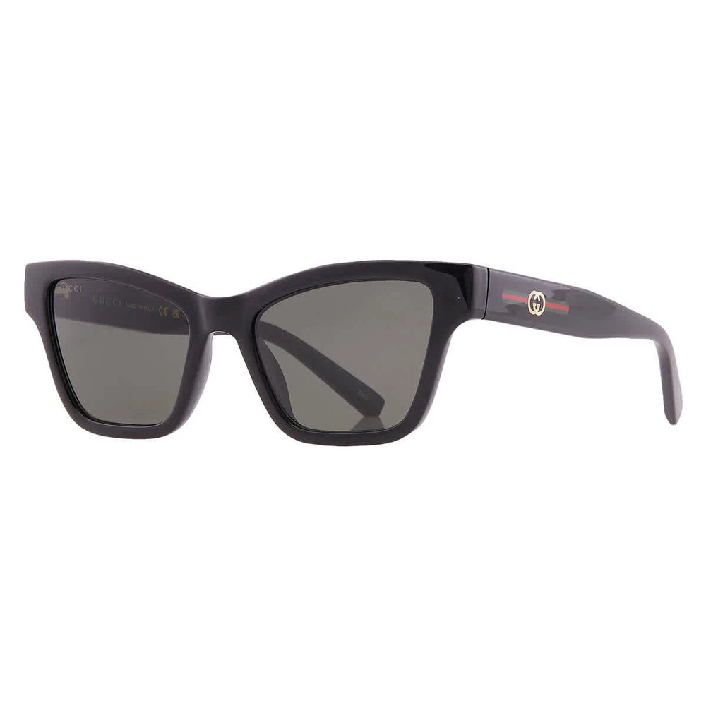 NWT Gucci GG1982S-001 Black Cat-Eye 53mm Sunglasses